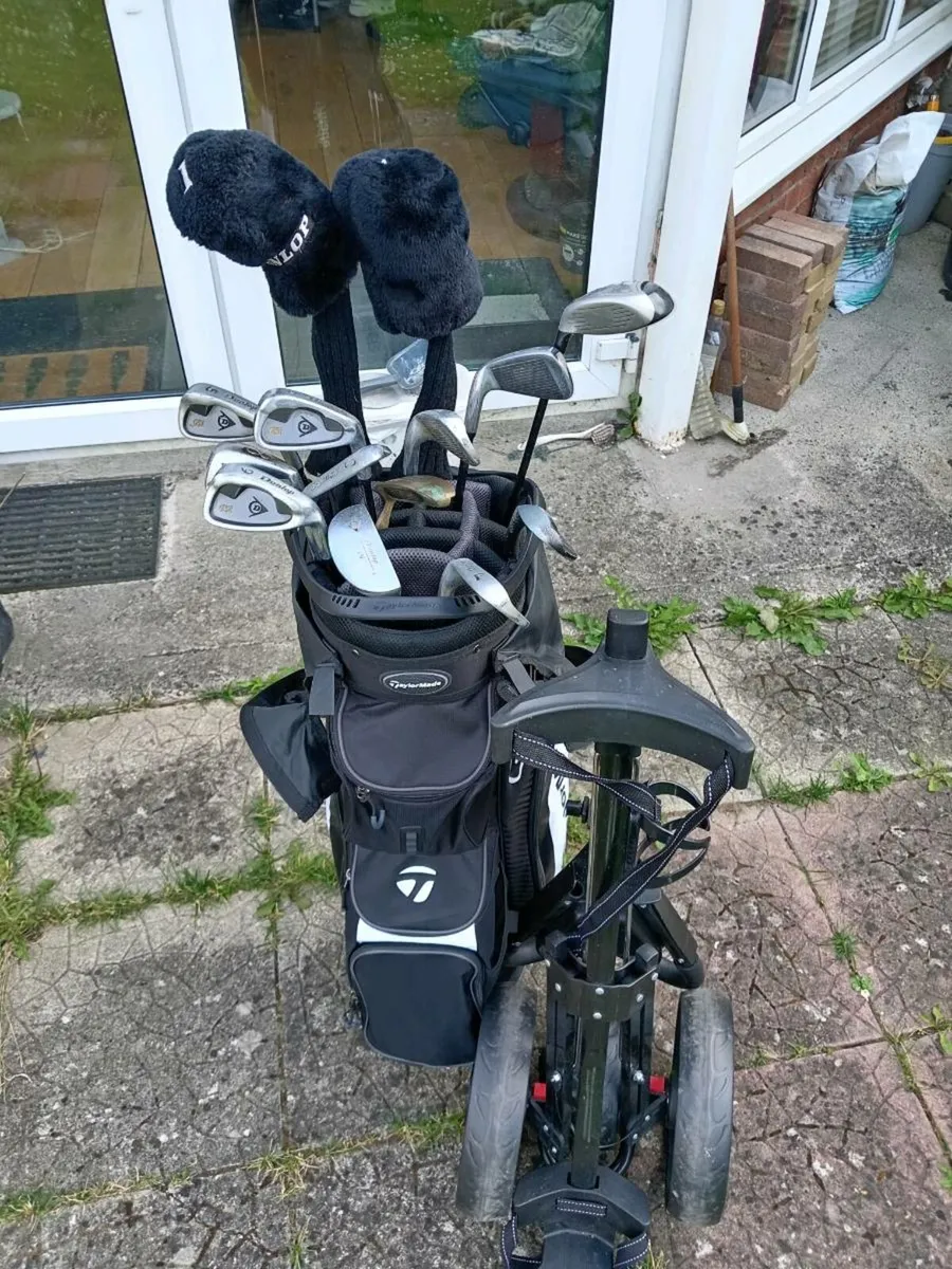 Golf Clubs, Bag and Trolley - Image 2