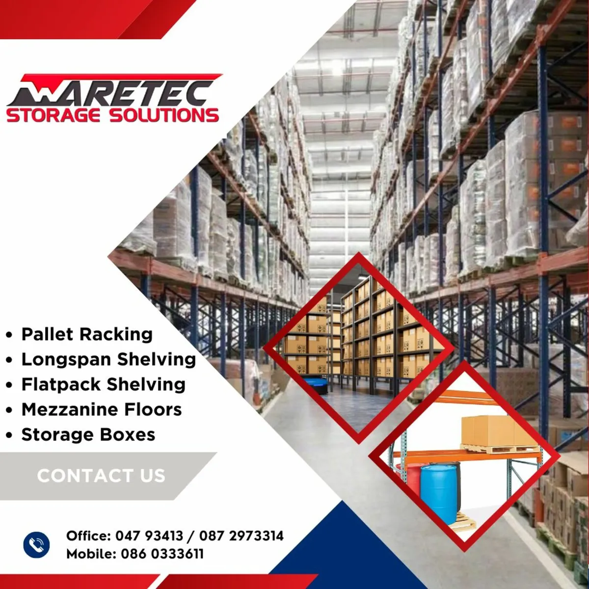 Pallet Racking in Stock - Image 1