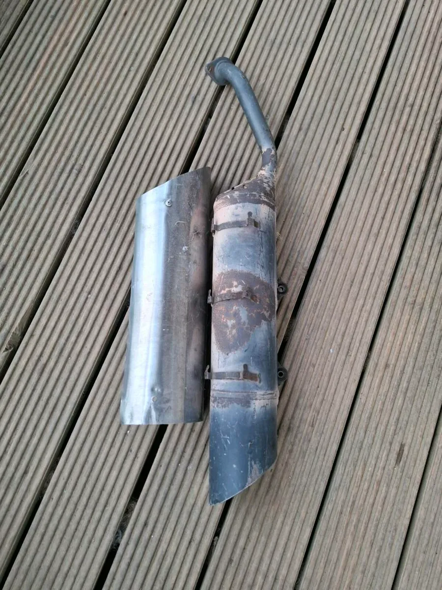 Motor cycle exhaust