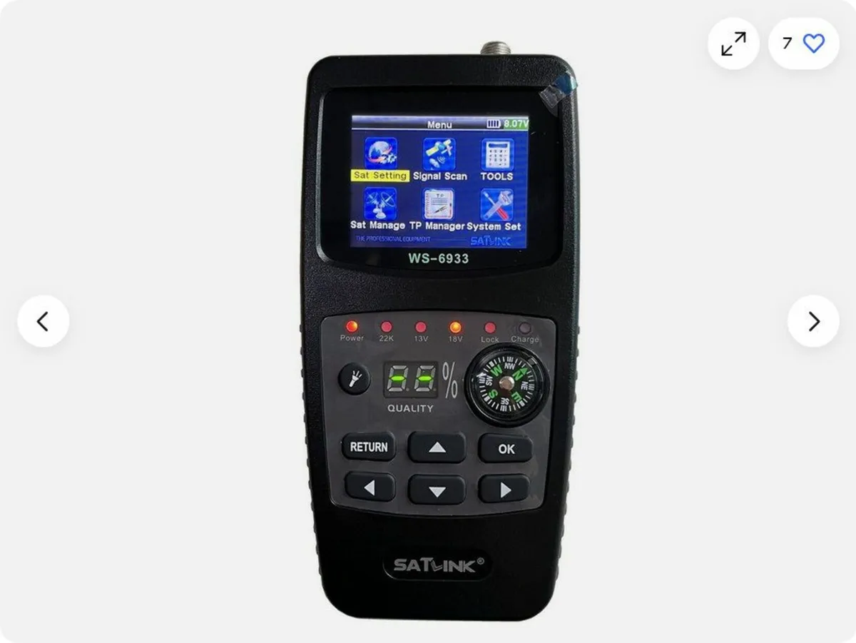 SatLink WS6933 Sat Finder - Image 4