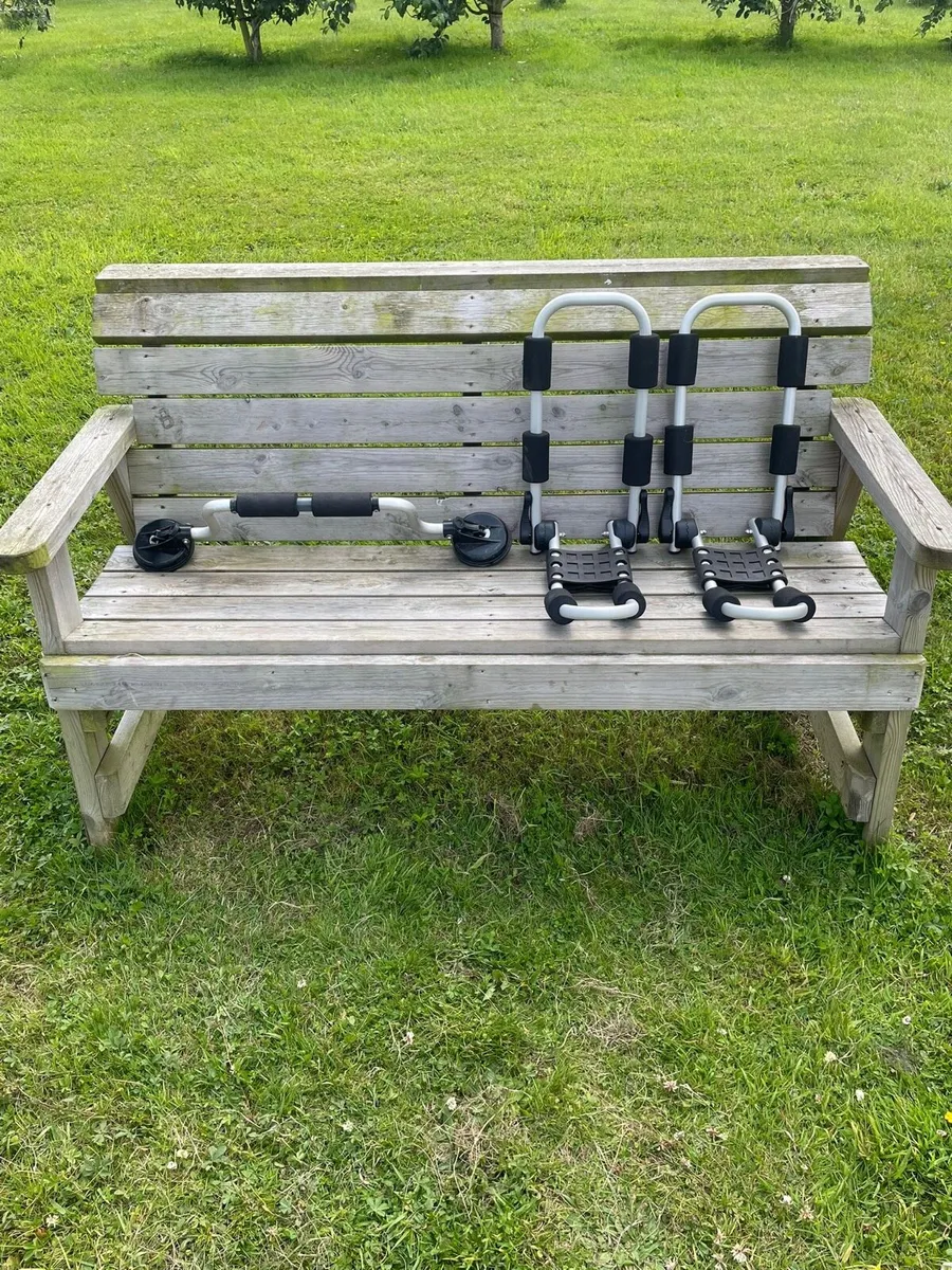 J Bars and Suction Rollers for Kayak Transport - Image 1