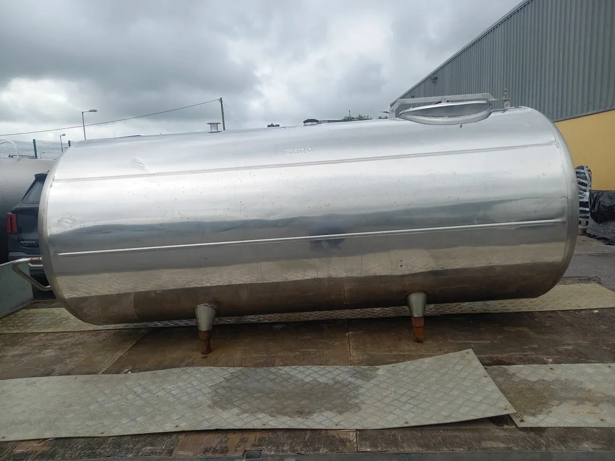Stainless Steel Insulated Oil Tank - Image 1