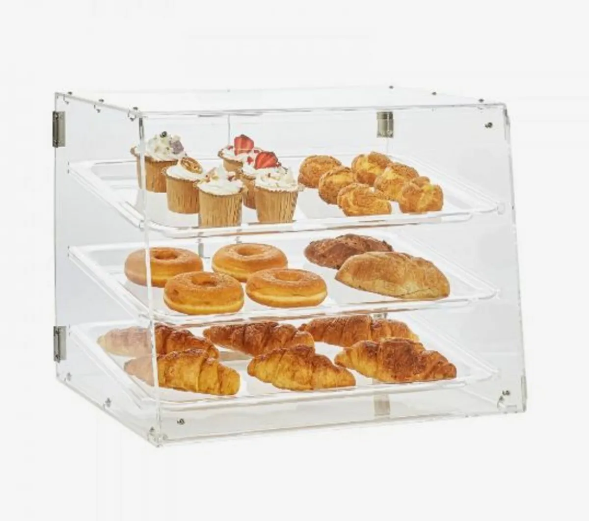 Pastry Display Case, 3-Tier Commercial - Image 1
