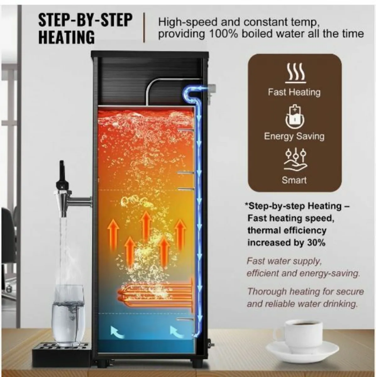 15L Commercial Water Boiler Electric Hot - Image 2