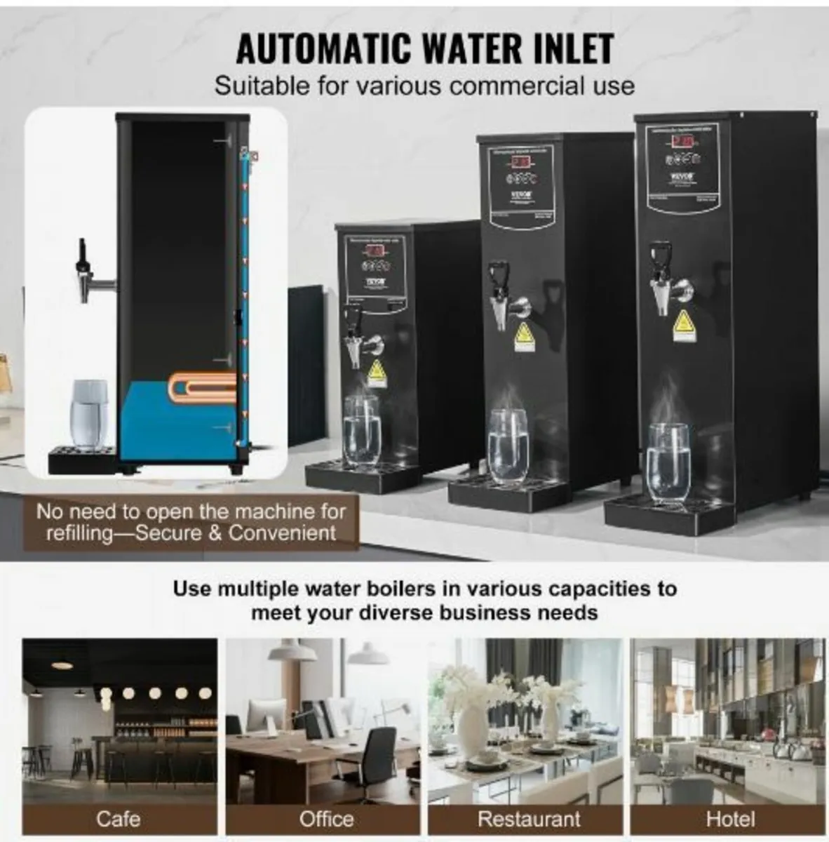 15L Commercial Water Boiler Electric Hot - Image 4