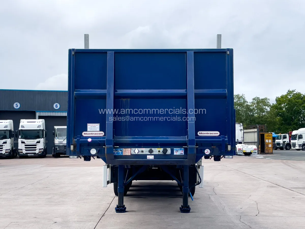 2023 MONTRACON FLATBED 40FT TRI AXLE TRAILER - Image 3
