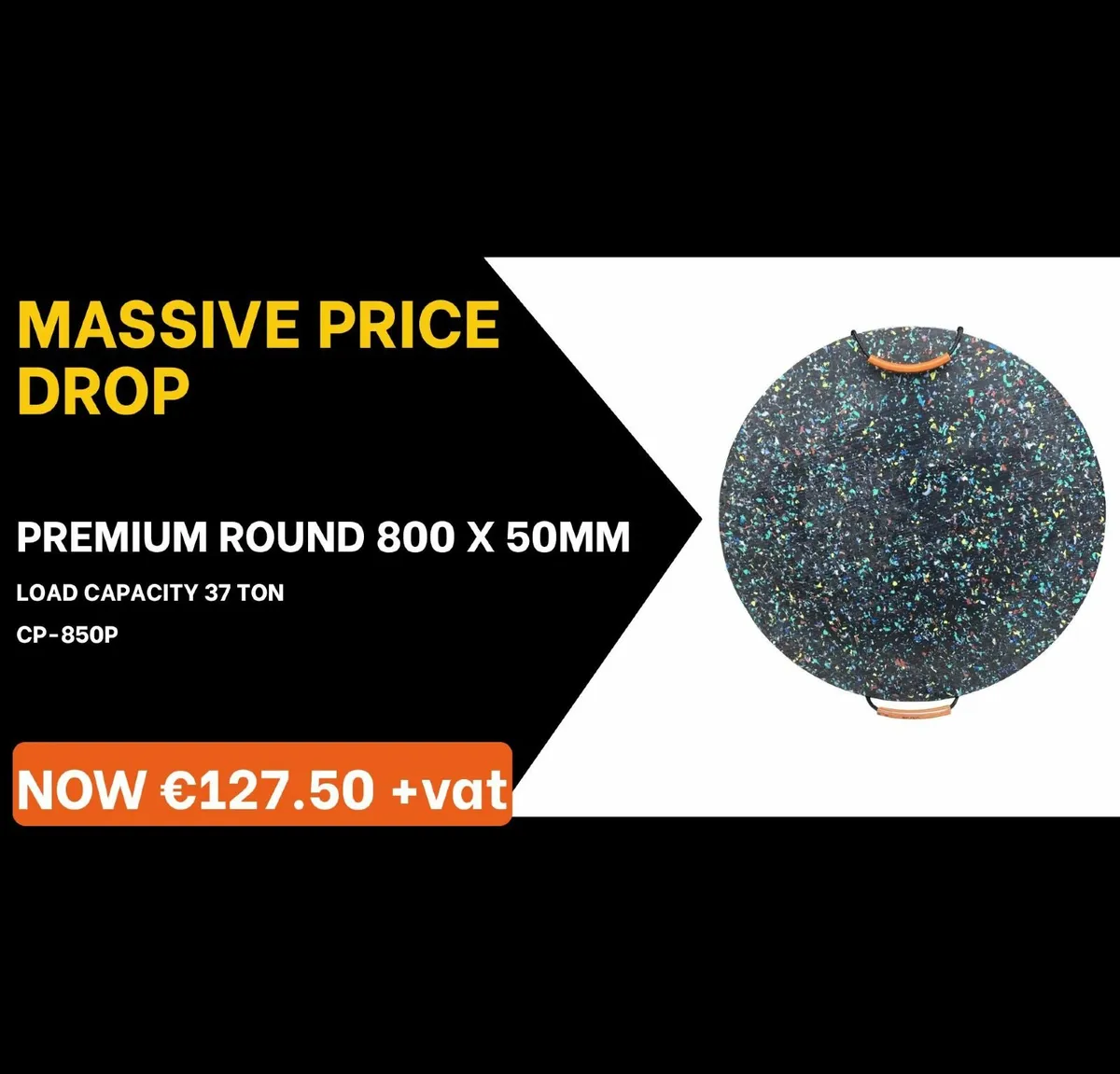 PREMIUM ROUND 800 X 50MM