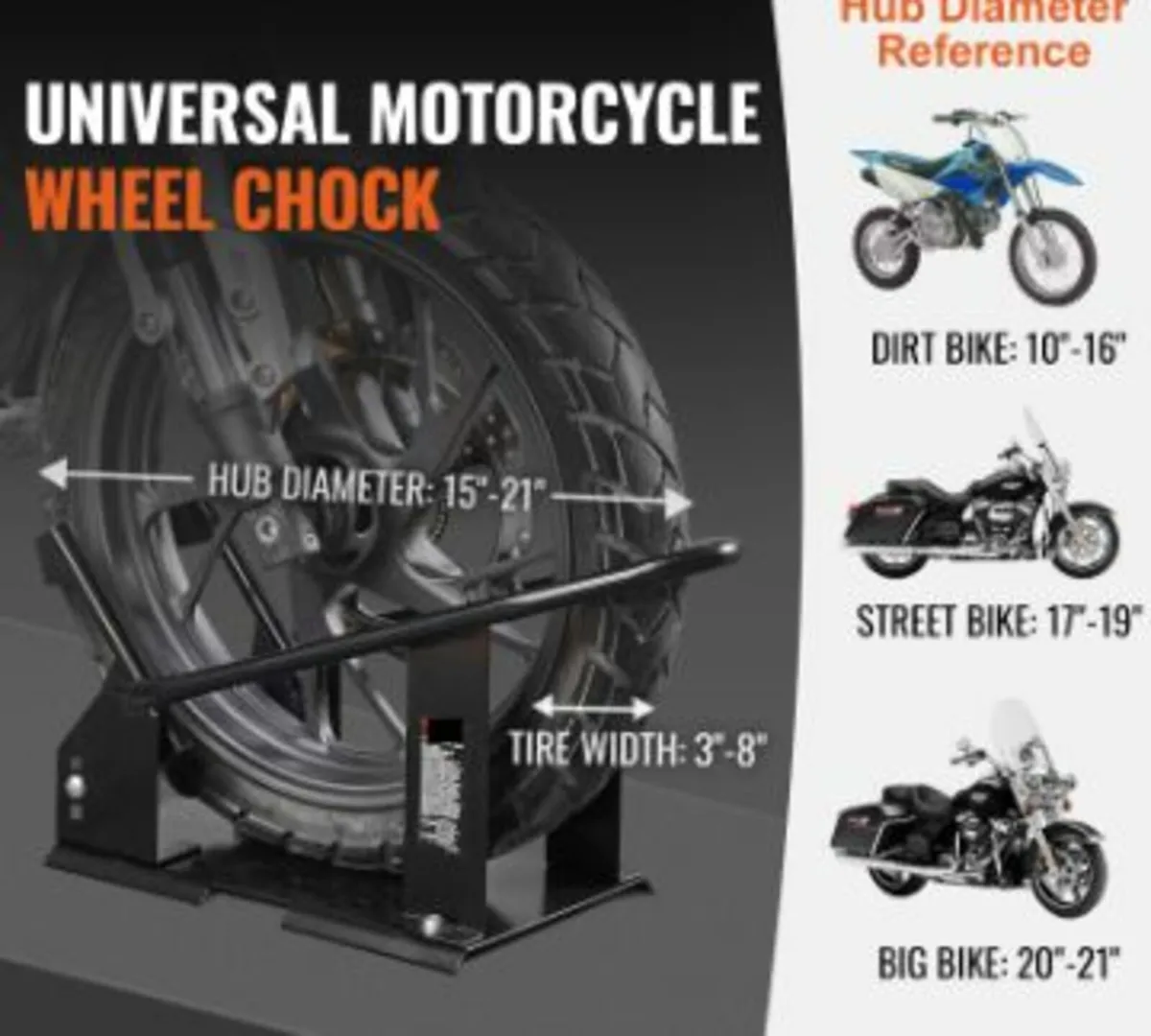 Motorcycle Wheel Chock, 816.5 kg - Image 2