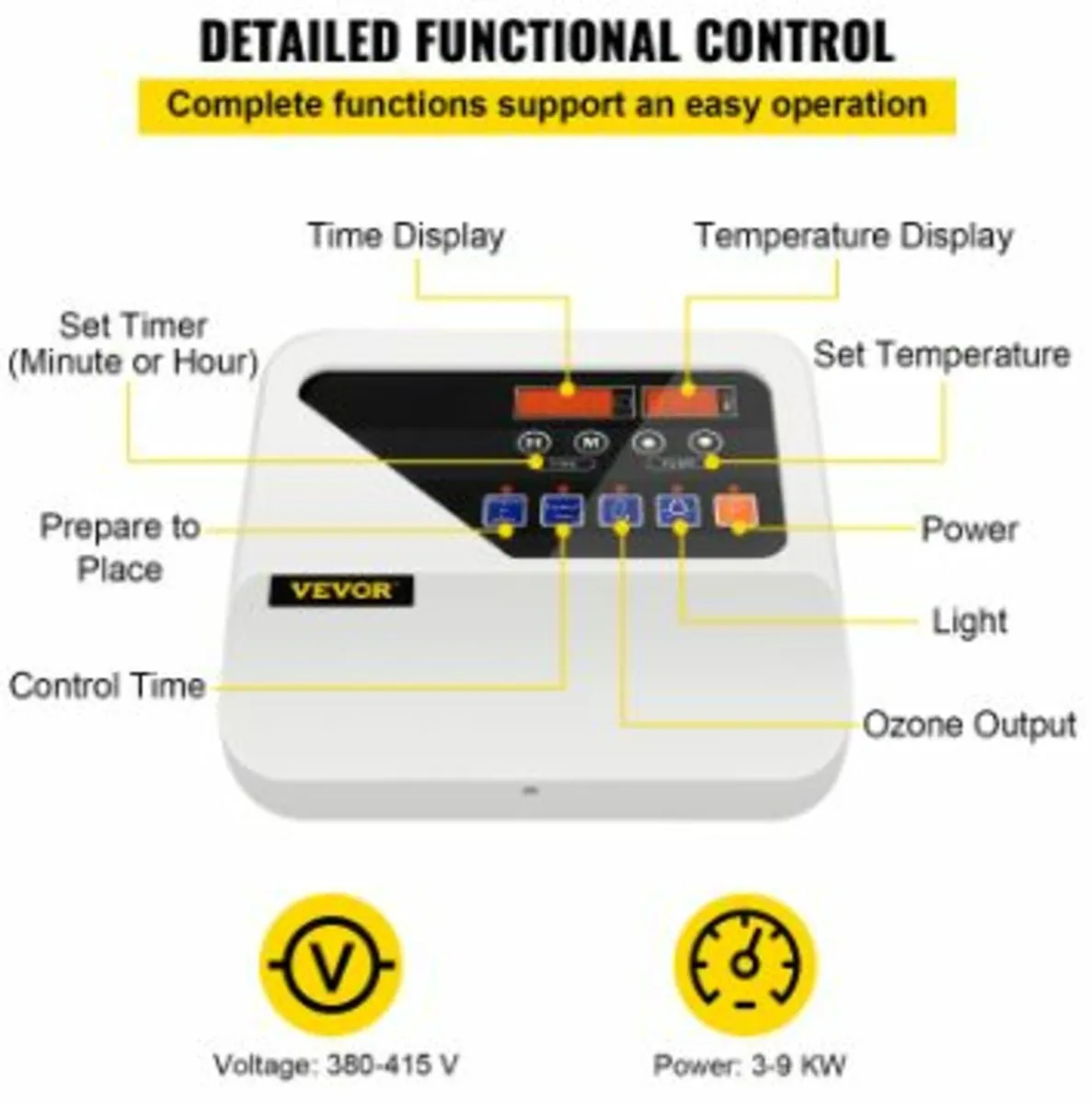 External Sauna Heater Controller for 3KW-9KW - Image 3