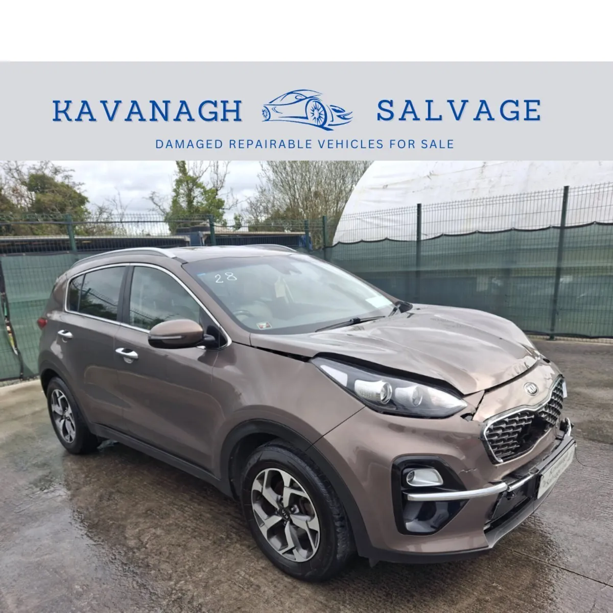 *2019 Kia Sportage Light Damage - Image 1