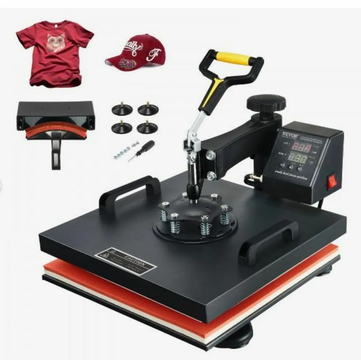 Heat Press Machine, 15x15inch / 38x38cm - Image 1