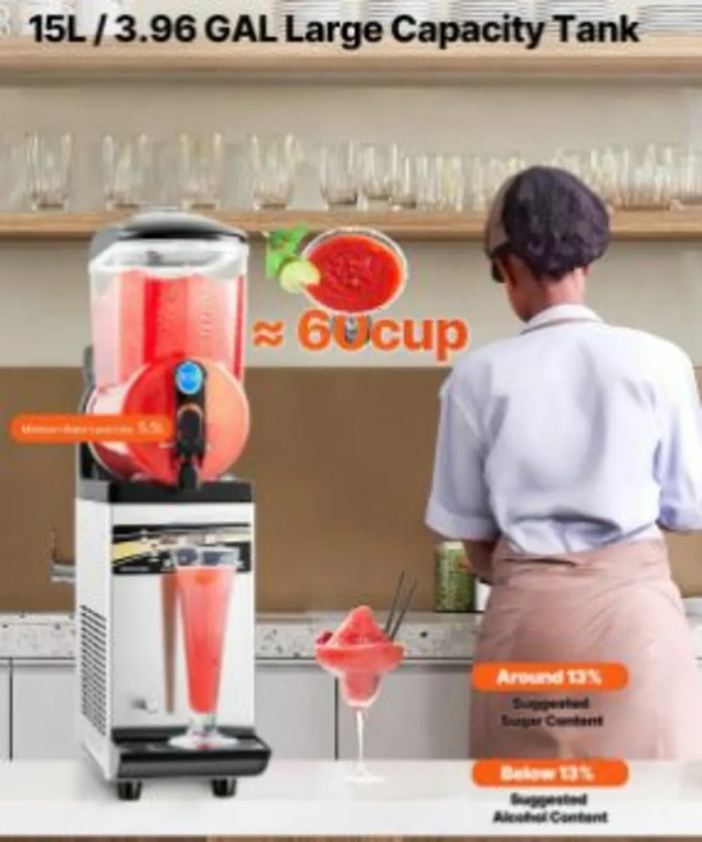 Commercial Slushy Machine 15L - Image 4