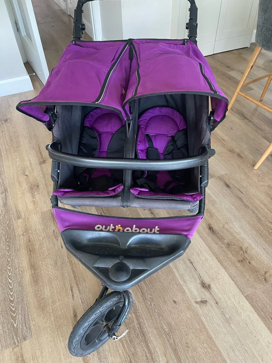 Out and About Double buggy - Image 1