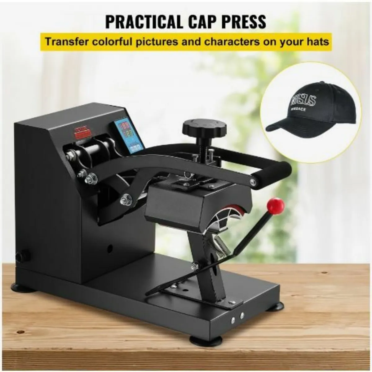 Hat Heat Press 5.5 x 3.5 inch Heat Press Machine - Image 2