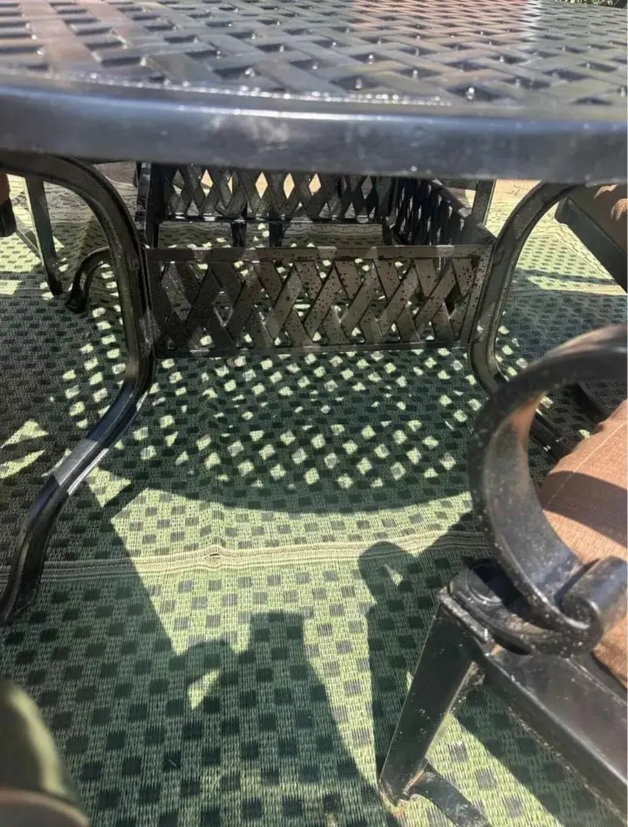 Lazy Susan Antique Black Garden set - Image 2