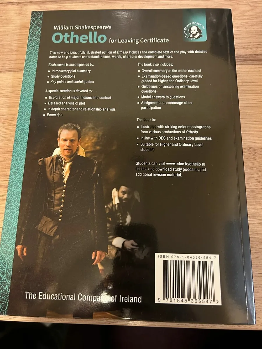 Othello (Edco), Hamlet (Edco) school books, New - Image 2