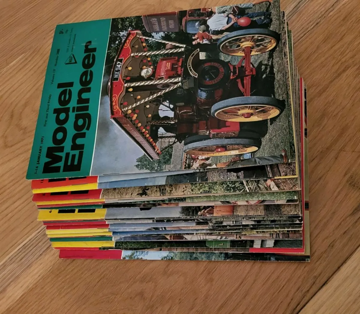 Bundle of vintage Model Engineer Magazines 1971 - Image 1