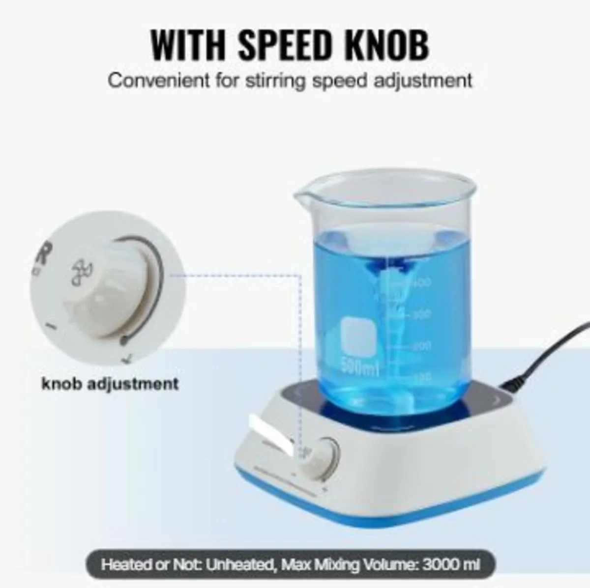 Magnetic Stirrer Stir Plate Kit 0-2000 - Image 4