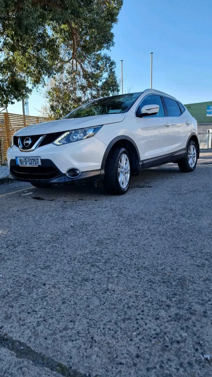 Nissan Qashqai 1.5 Pearl white. NCT&TAX - Image 1