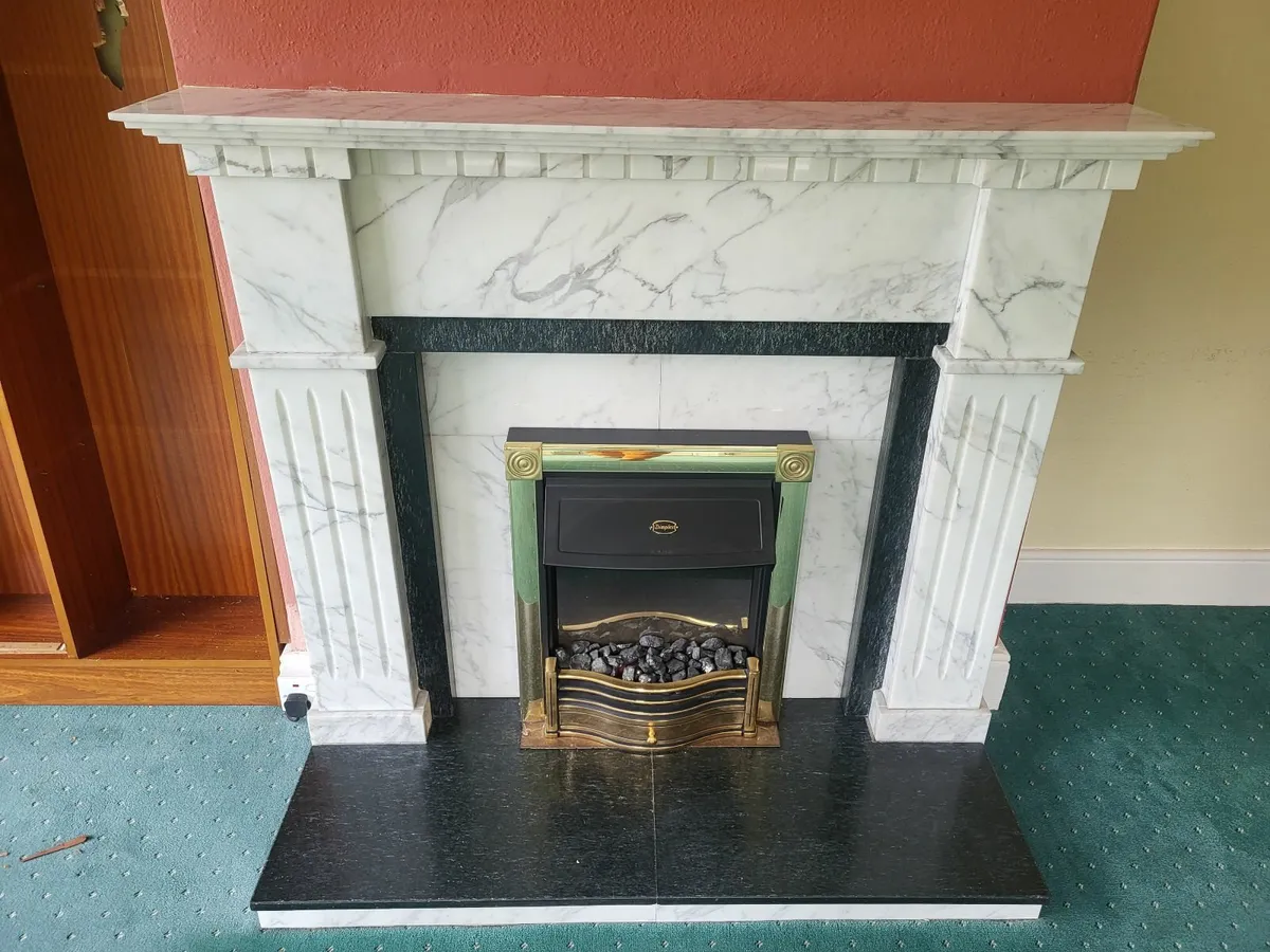 Marble fireplace - Image 3