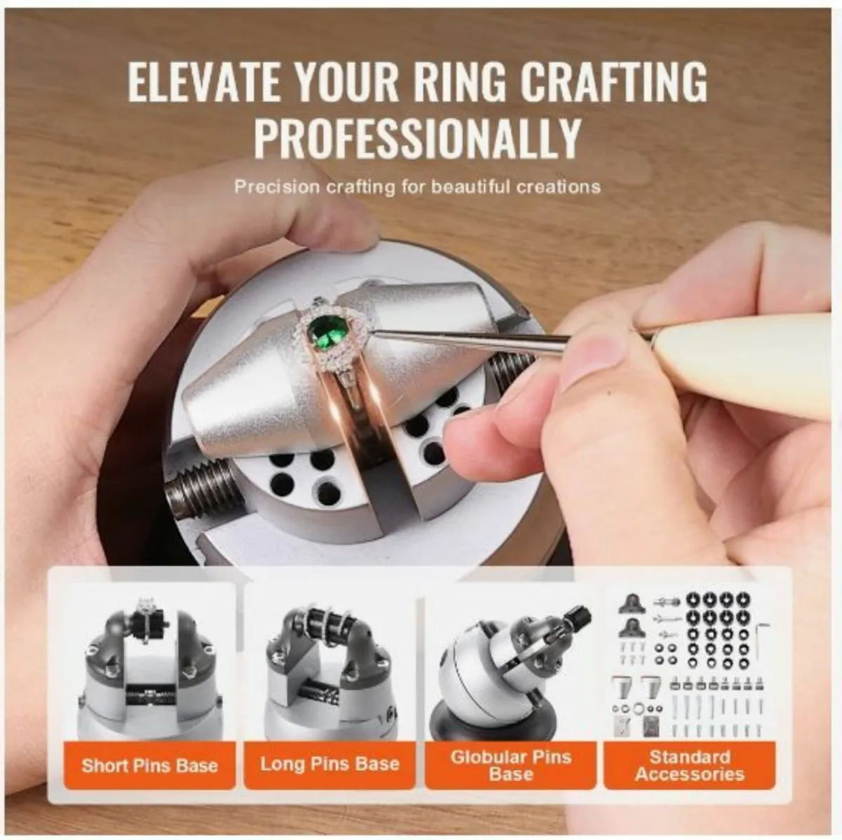 Ball Vise, 3" Engraving Setting Tool - Image 4