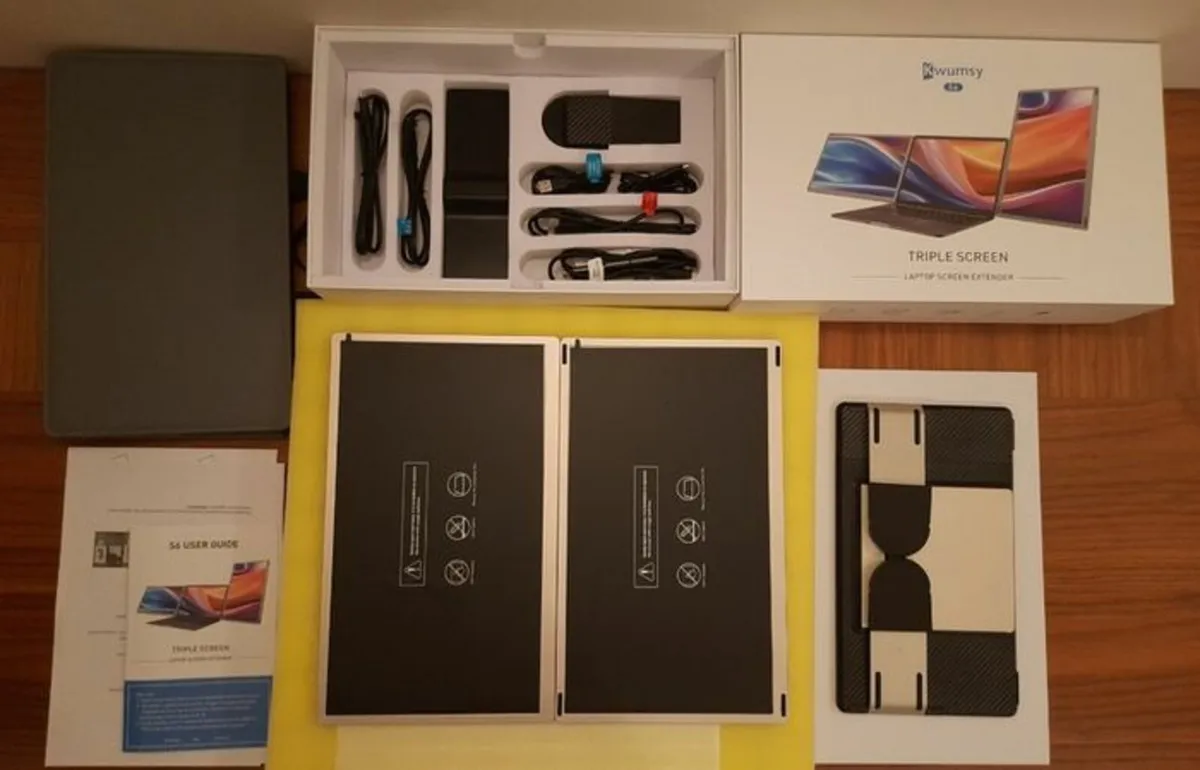 Brand New 15.6 Triple Screen Laptop Extender - Image 2