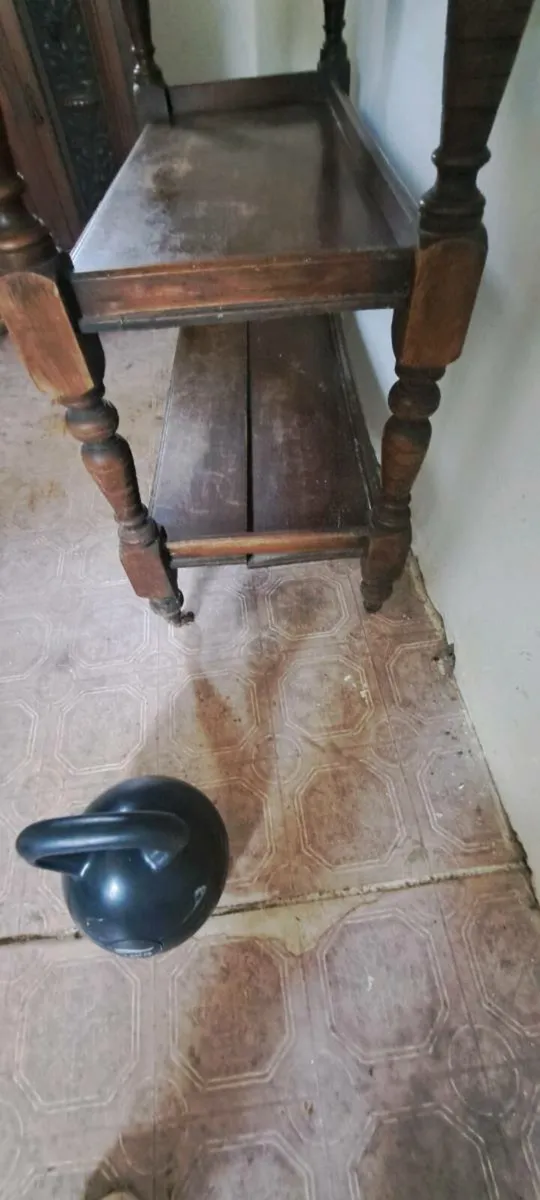 Mahogany dumb waiter - Image 3