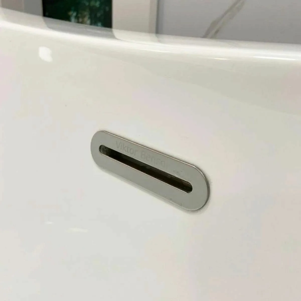 Cannes 1700mm Luxury Freestanding Bath - Silver - Image 2