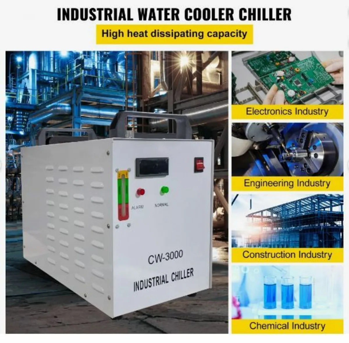 9L Tank Water Chiller CW-3000DG - Image 2