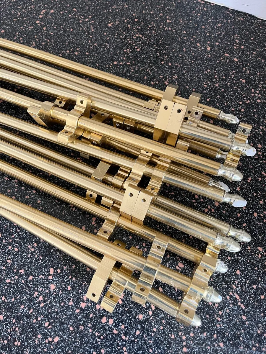 Brass stair rods - Image 1
