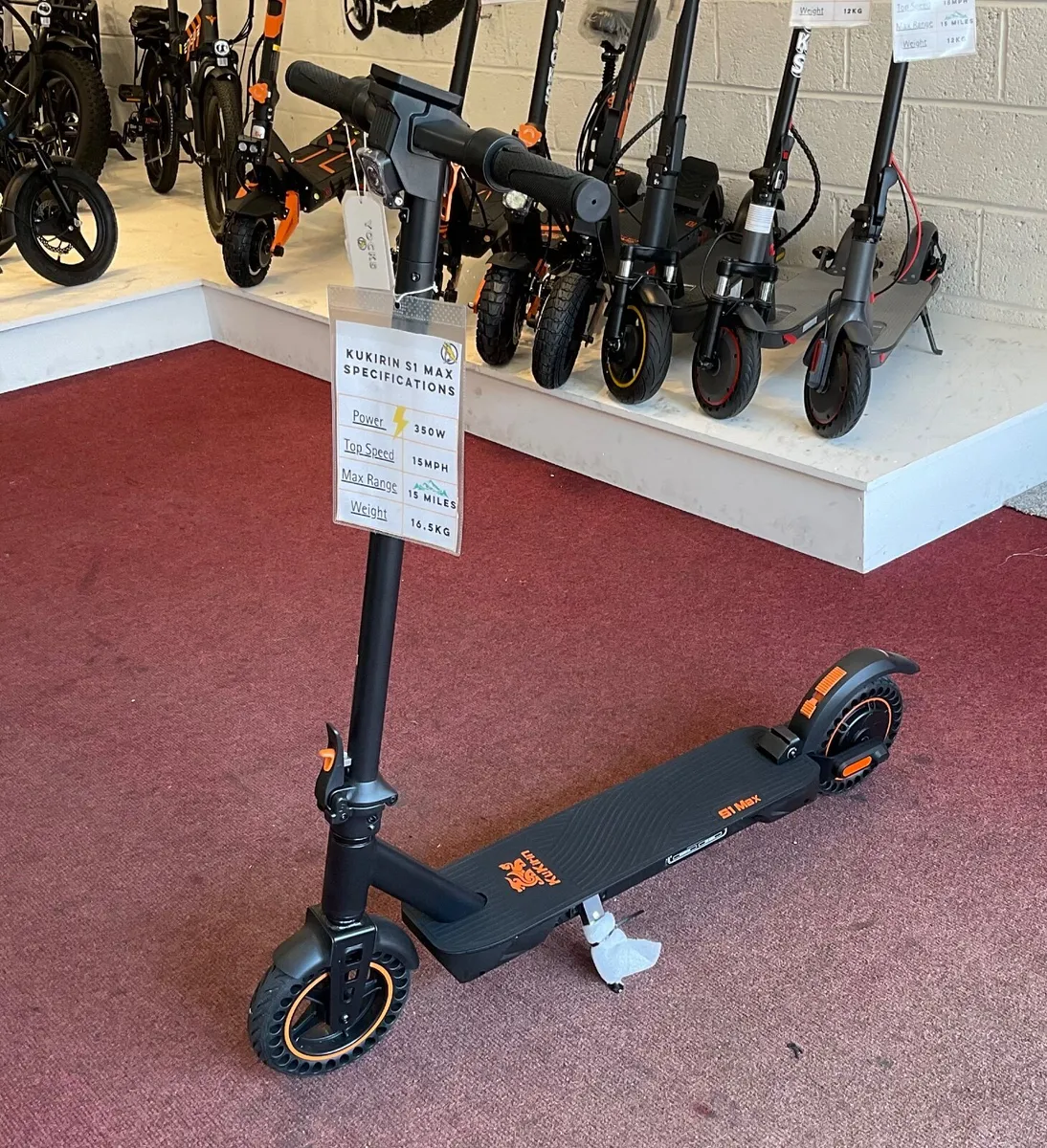 Electric Scooter - Kukirin S1 Max - Image 2