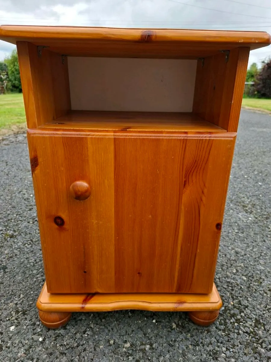Bed side Locker with press - Image 1