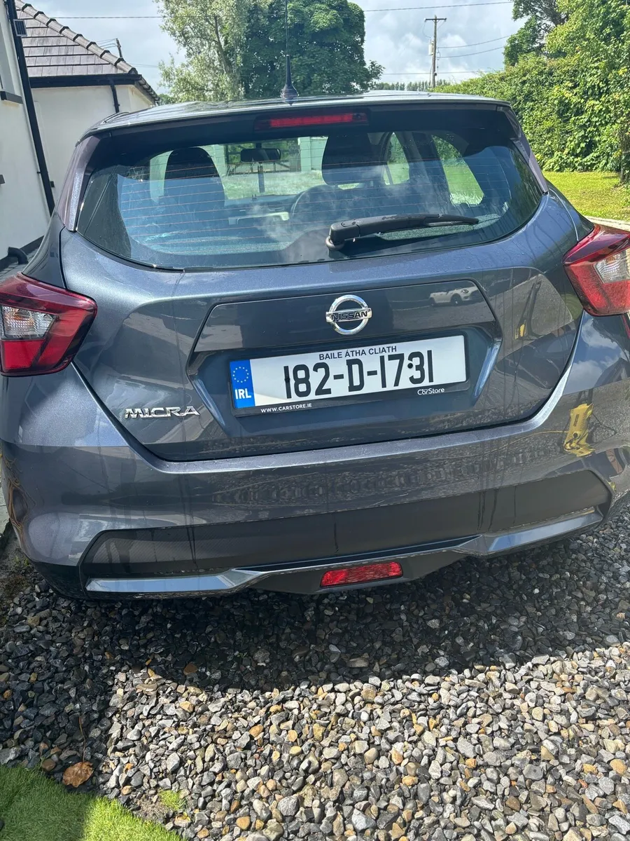 2018 Nissan Micra 1.0 litre petrol - Image 2