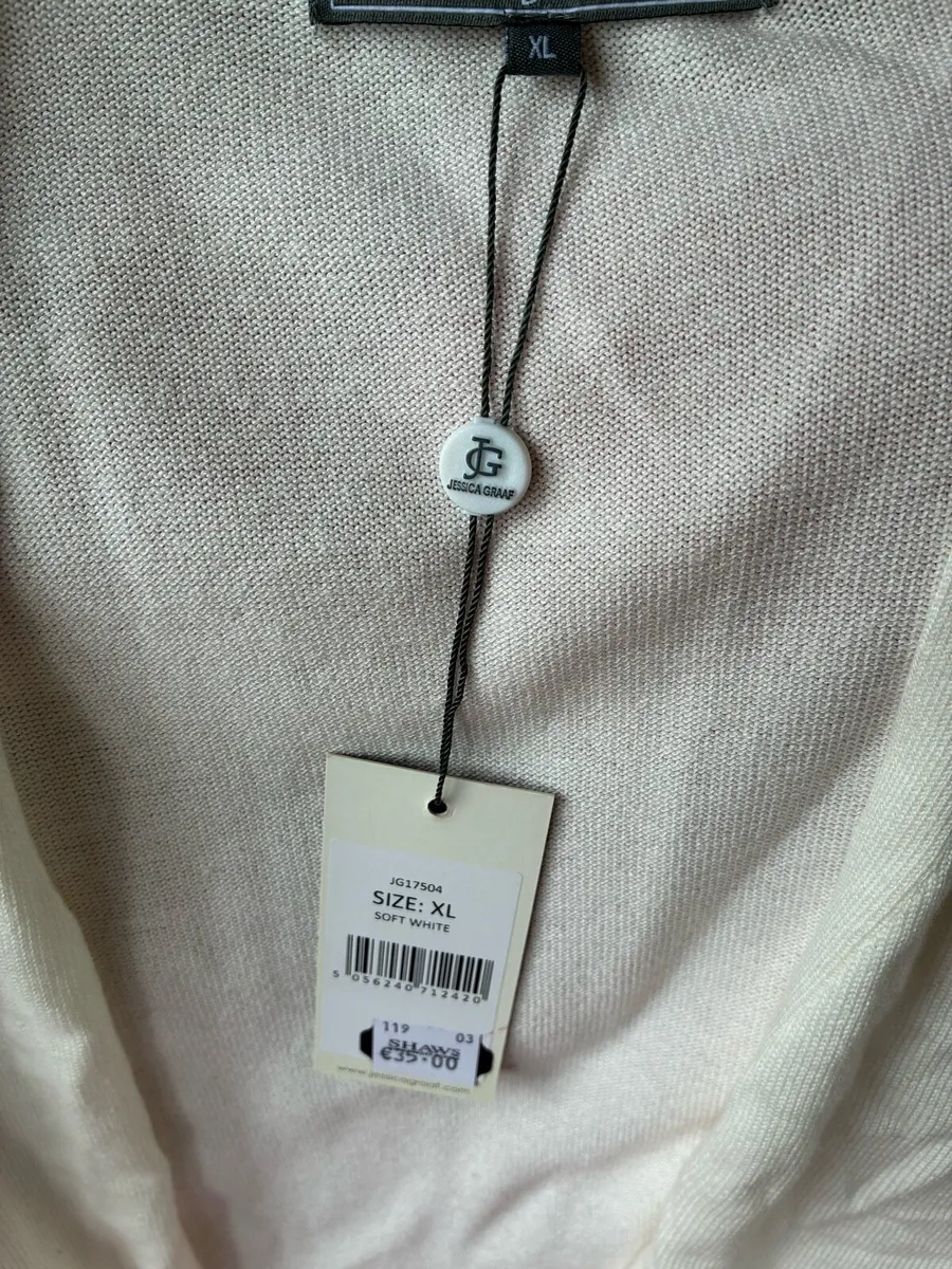 Cardigan white new with tags - Image 2