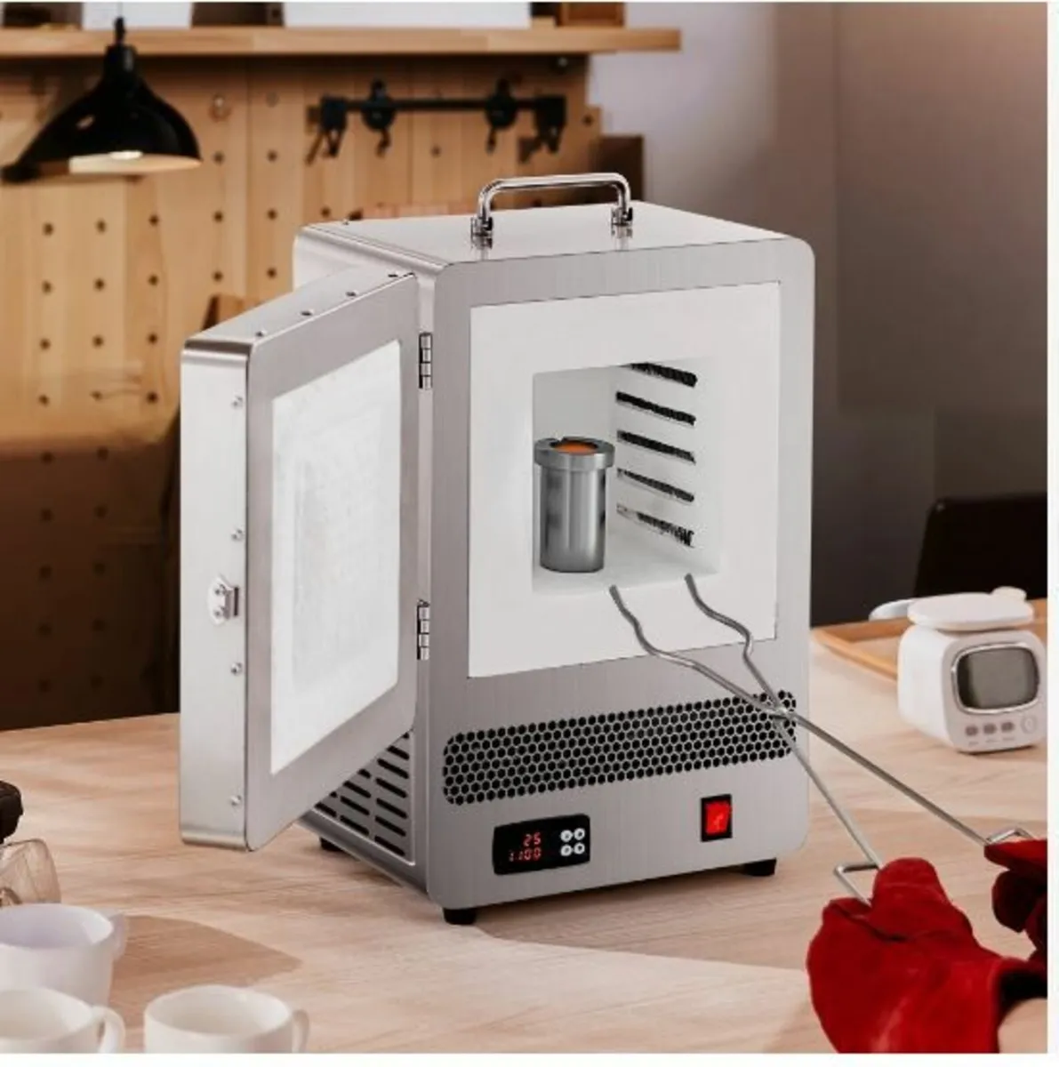 Tabletop Kiln Melter 1500W Electric - Image 2