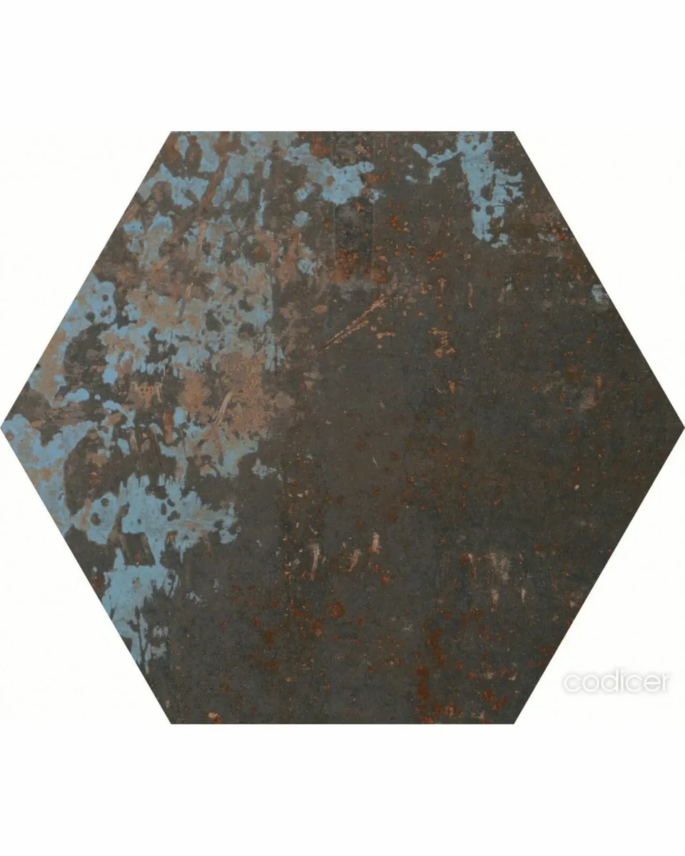 Hexagon Metallic-Style Porcelain Tiles - Image 2