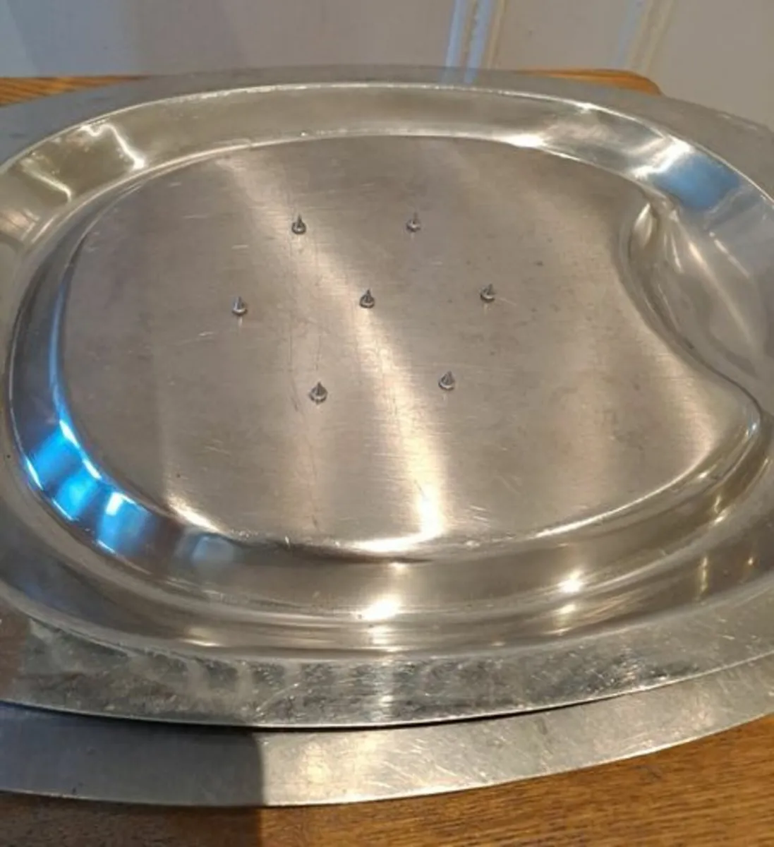 Meat carving platter and serving platter - Image 2