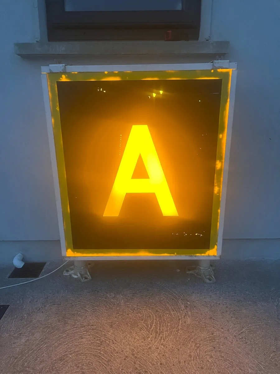 Vintage Cork Airport Sign - Image 1