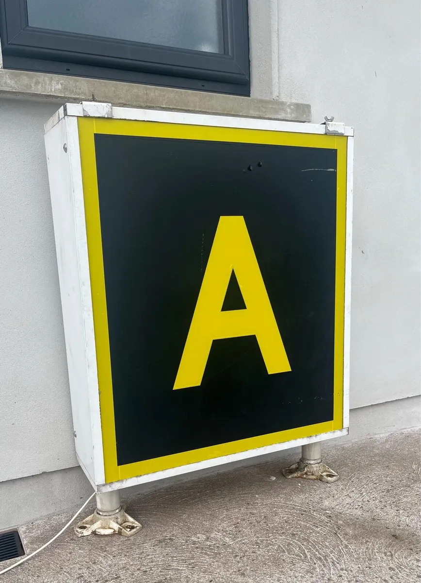 Vintage Cork Airport Sign - Image 3