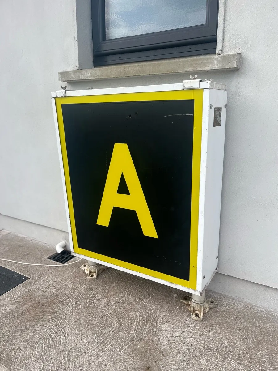 Vintage Cork Airport Sign - Image 4