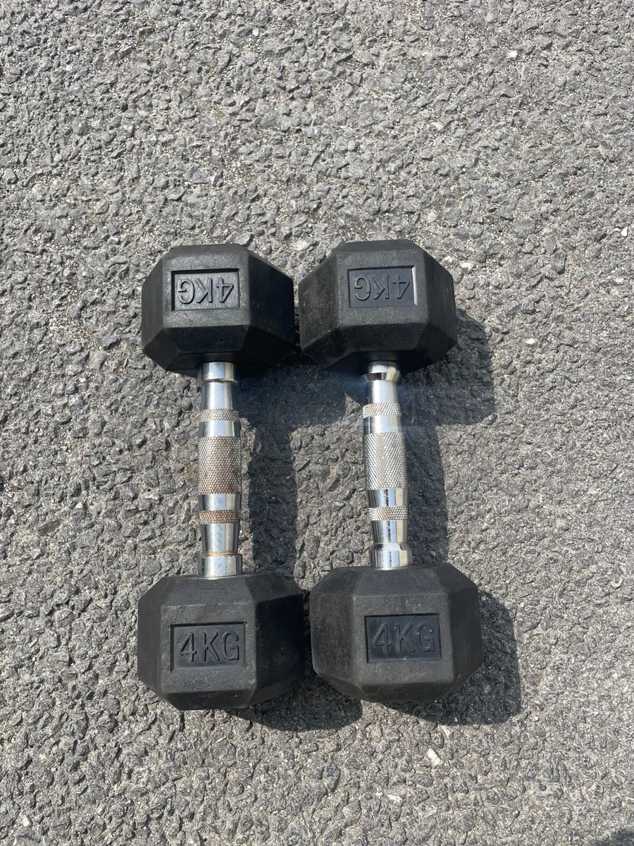 4kg dumbbells