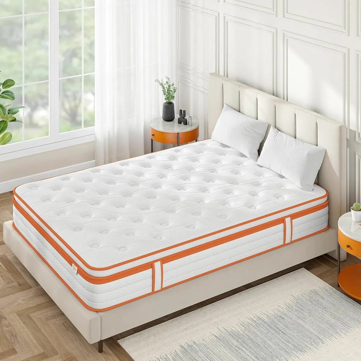 Double Mattress Memory Foam Orthopedic 135x190cm - Image 1