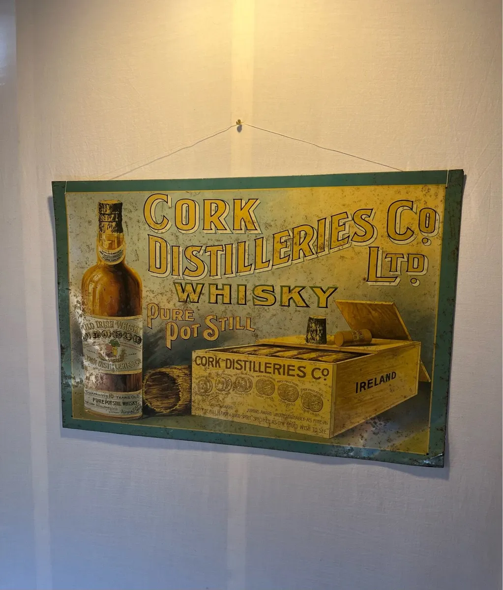 Cork Distilleries Tin Sign - Image 3