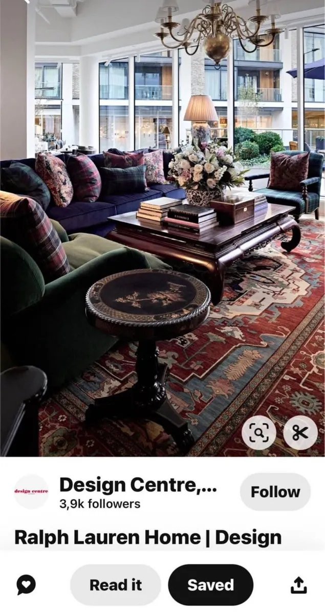 Flatwoven hand knotted wool rug - Image 4