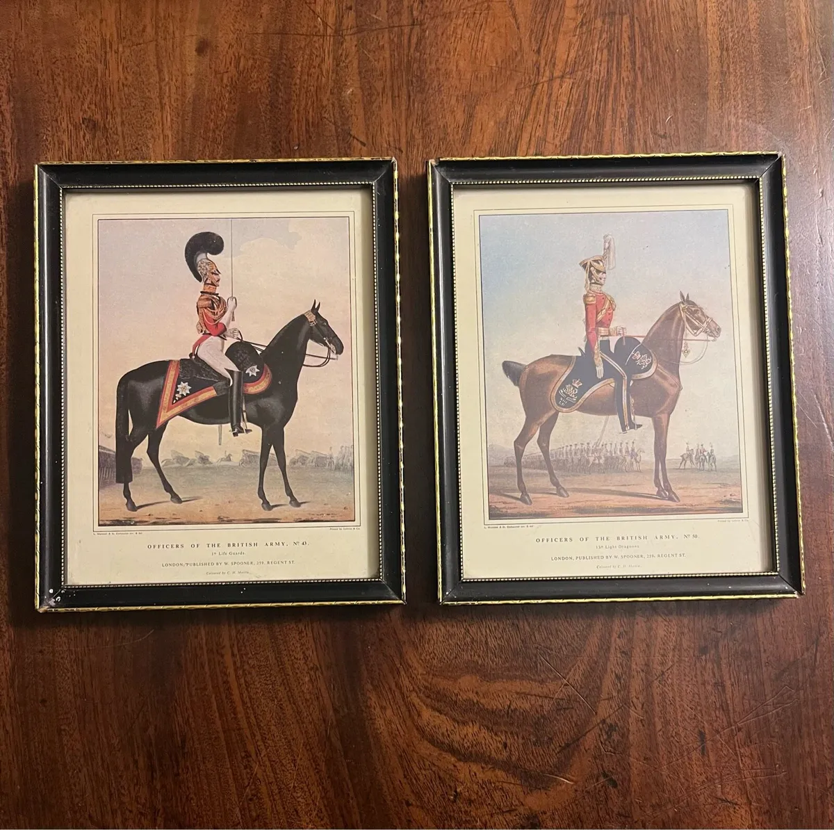 Antique Officers of the British Army Prints - Image 1