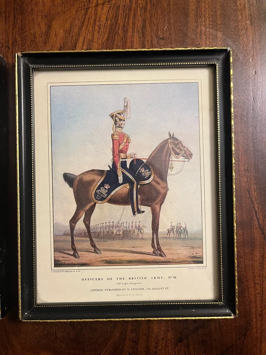 Antique Officers of the British Army Prints - Image 2