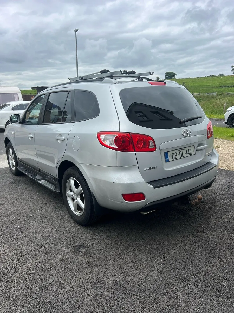 2008 Sante Fe Silver 7 seater (NCT 10/25) - Image 2