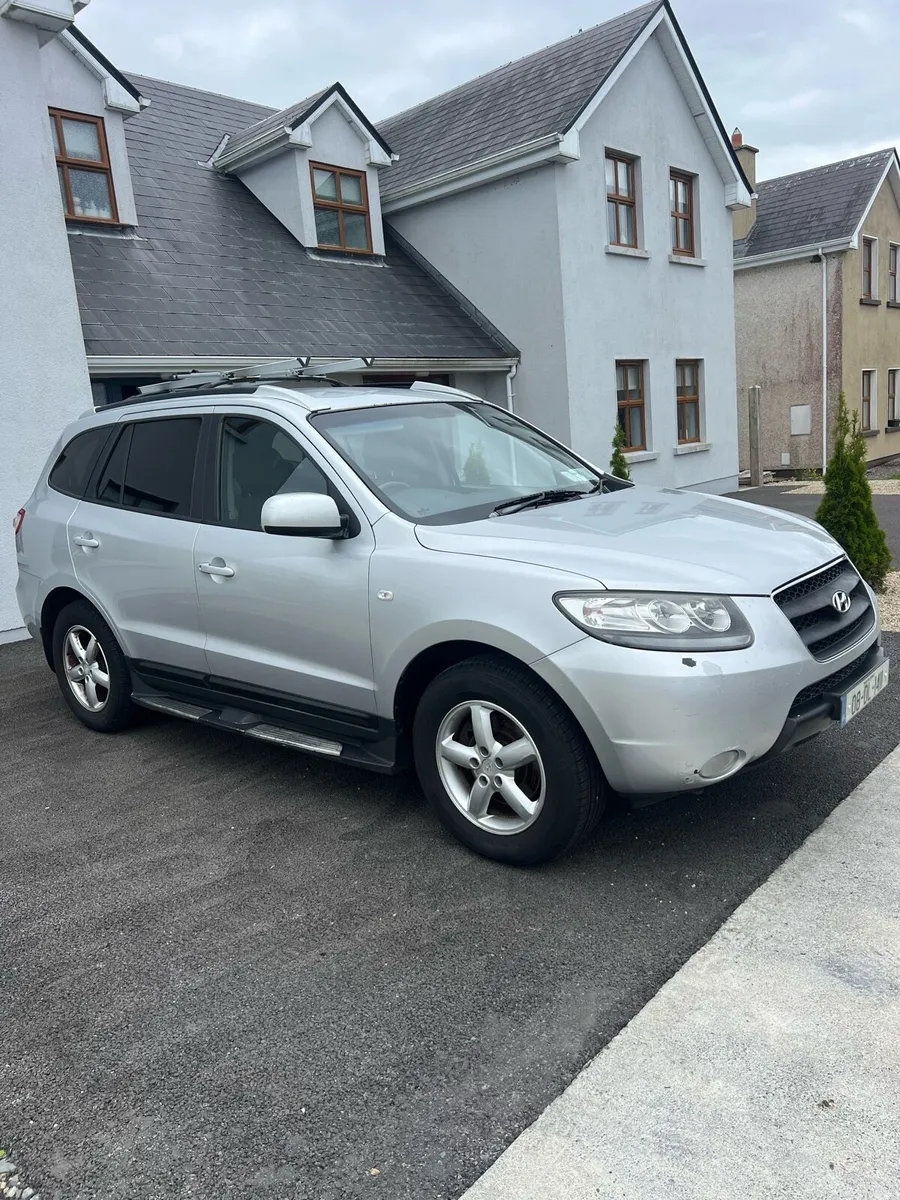 2008 Sante Fe Silver 7 seater (NCT 10/25) - Image 1