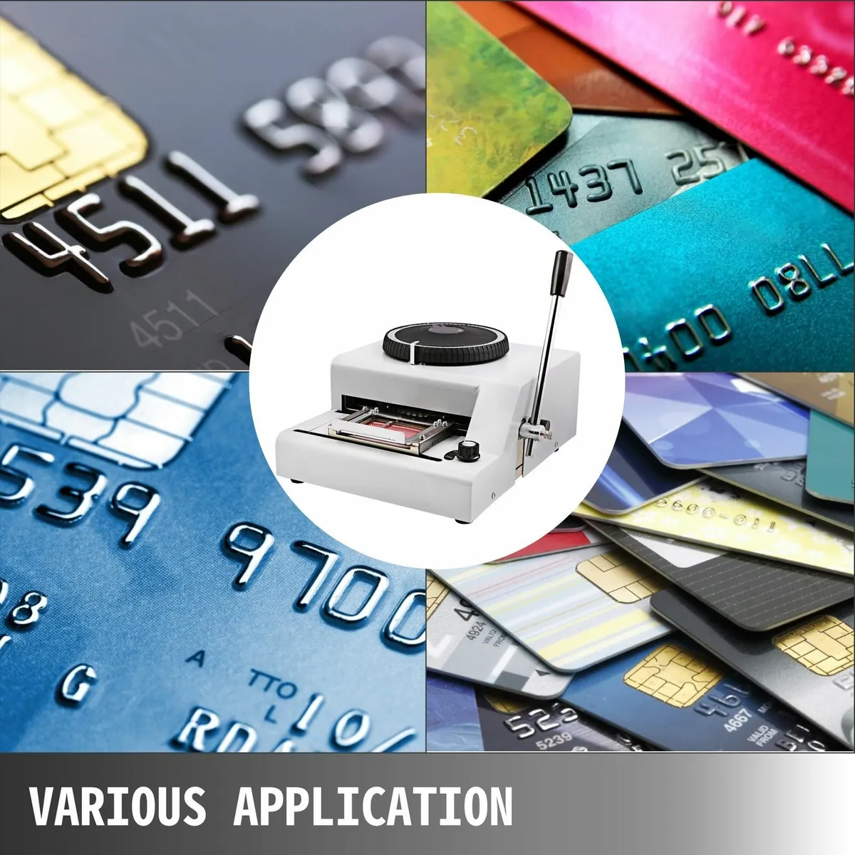 Manual Card Embossing Machine 72 Character Max - Image 3