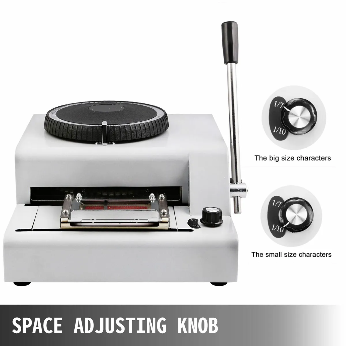Manual Card Embossing Machine 72 Character Max - Image 4